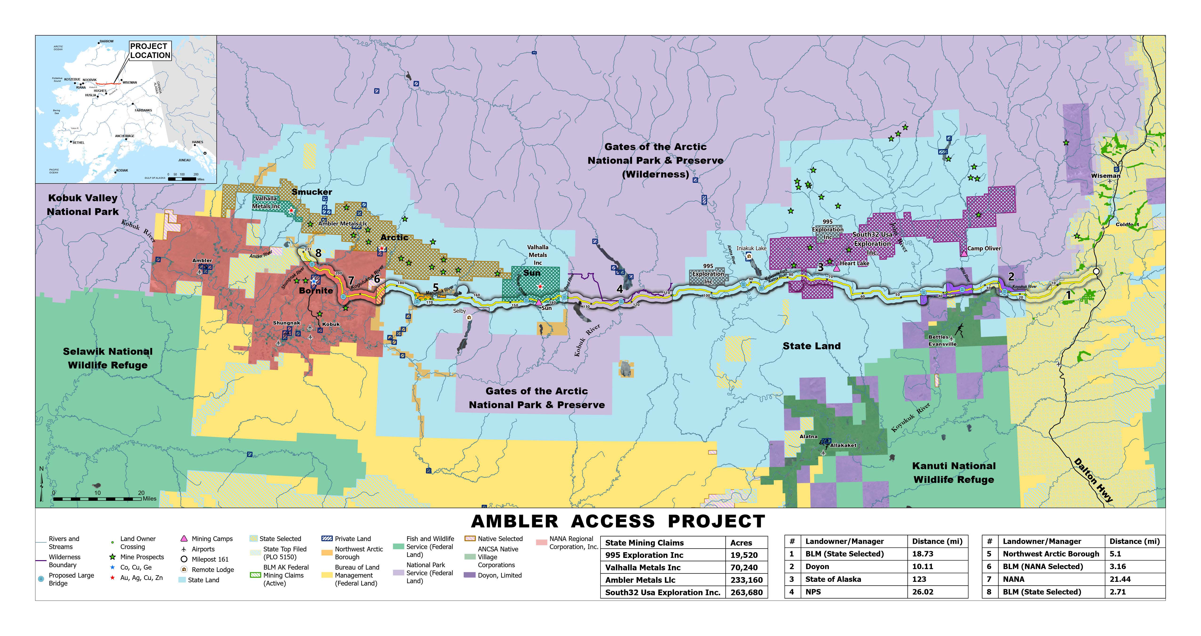 Ambler Map Map